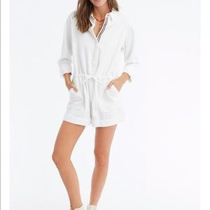 XIRENA GEORGIE ROMPER - WHITE